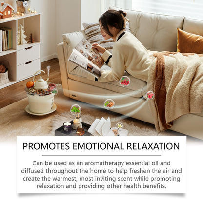 Winter Aromatherapy Oil Set, Humidifier Fragrance Essential Oil Freshens The Air And Keeps The Room Warm In Winter